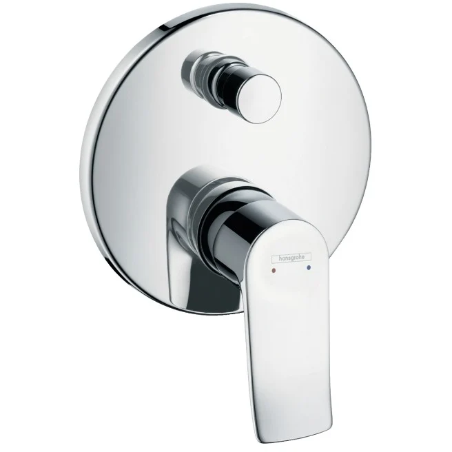 Hansgrohe Metris Baterie cada dus monocomanda incastrata rotunda