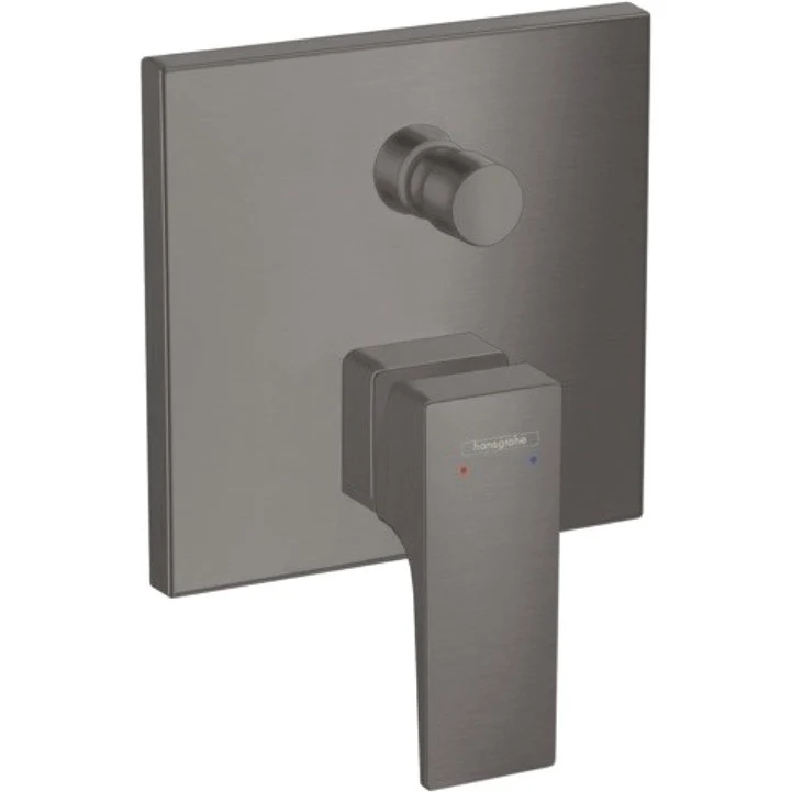 Hansgrohe Metropol Baterie cada dus incastrata, antracit satinat