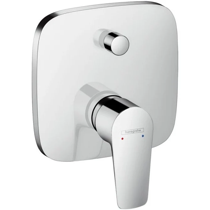 Hansgrohe Talis E Baterie cada dus incastrata, patrata