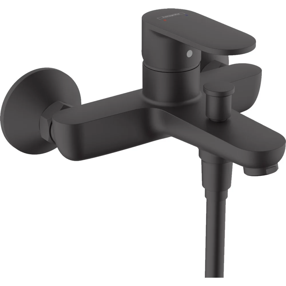 Hansgrohe Vernis Blend Baterie cada dus monocomanda, negru mat
