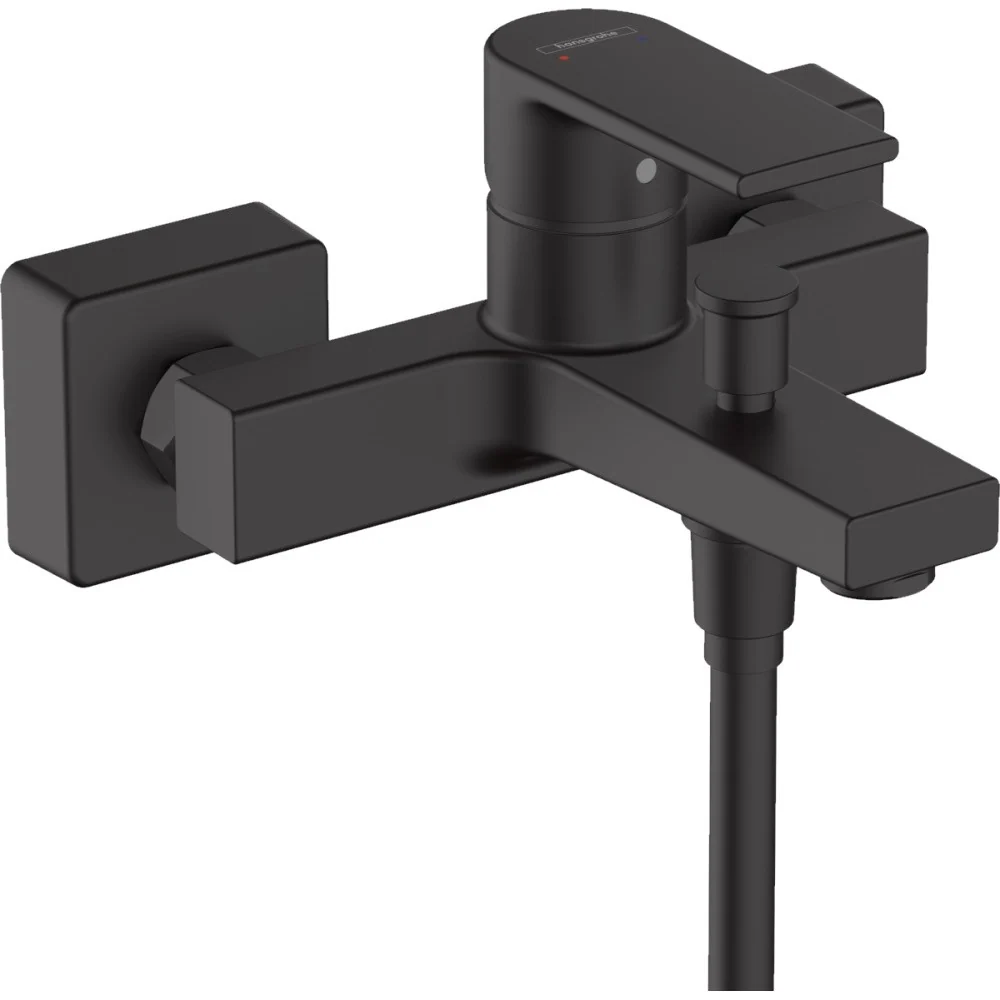 Hansgrohe Vernis Shape Baterie cada dus monocomanda, negru mat