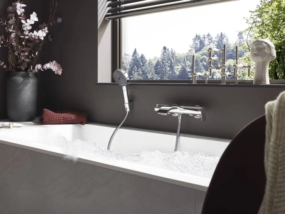Hansgrohe Vivenis Baterie cada dus monocomanda, crom