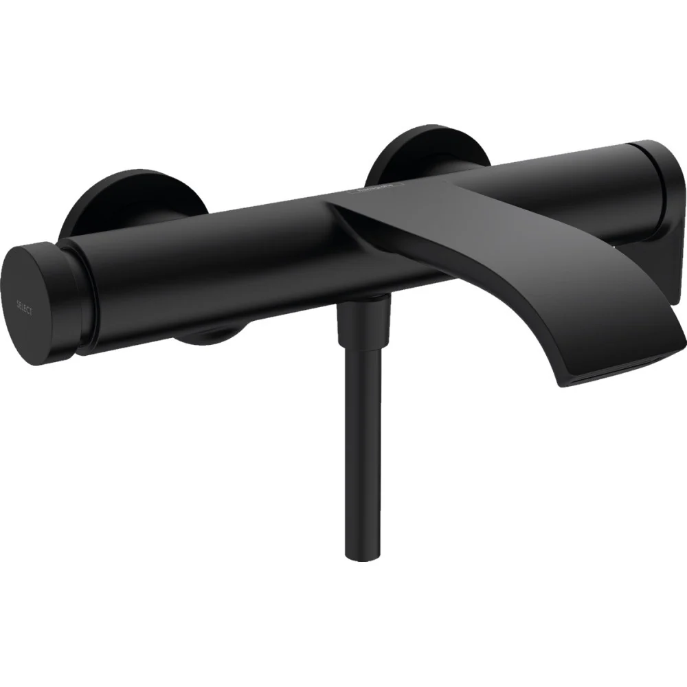 Hansgrohe Vivenis Baterie cada dus monocomanda, negru mat