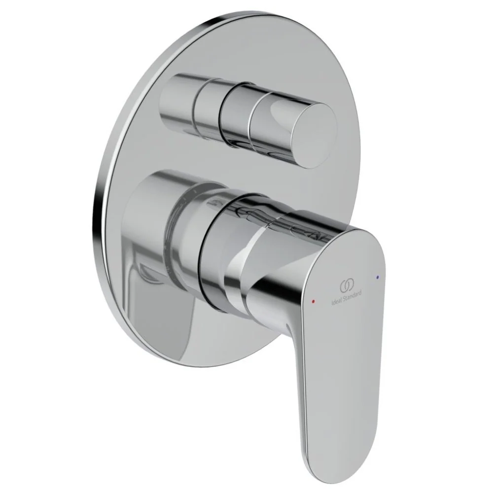 Ideal Standard Cerafine O Baterie cada dus incastrata, set complet, crom