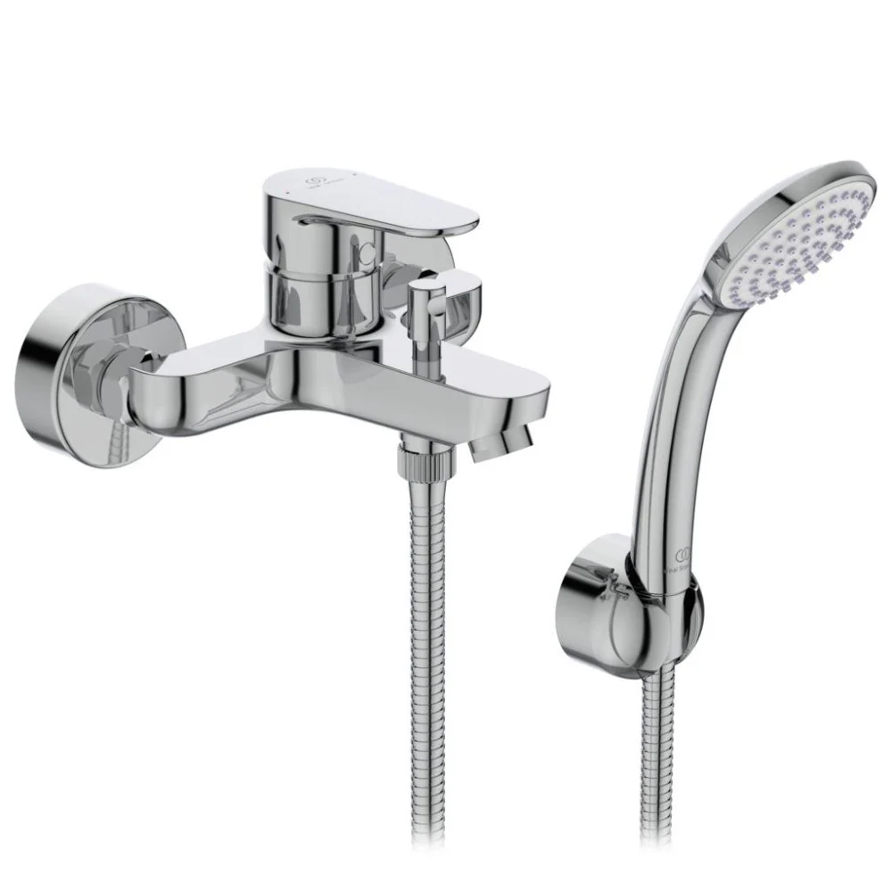 Ideal Standard Cerafine O Baterie cada dus monocomanda cu set dus, crom
