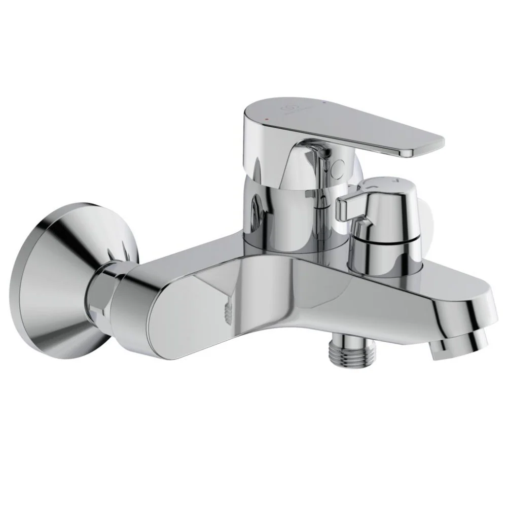 Ideal Standard Cerafine D Baterie cada dus monocomanda, divertor manual, crom