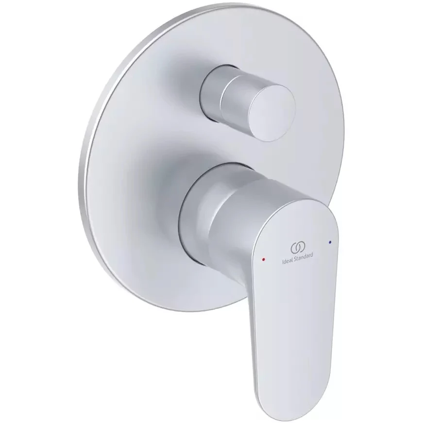 Ideal Standard Cerafine O Baterie cada dus incastrata, set complet, argintiu mat (silver)
