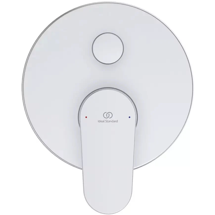 Ideal Standard Cerafine O Baterie cada dus incastrata, argintiu mat (silver)