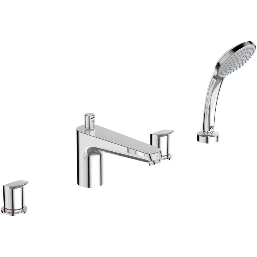 Ideal Standard Ceraflex Baterie cada dus dubla comanda, montaj pe cada