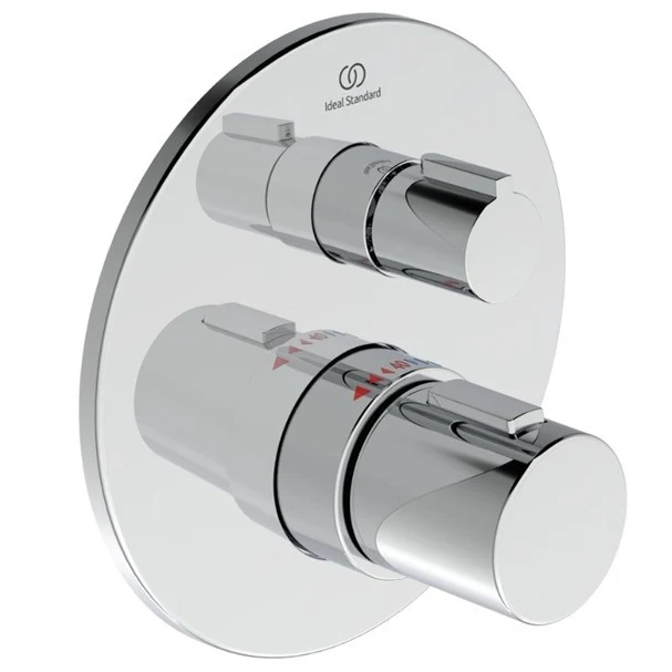 Ideal Standard CeraTherm T100 Baterie cada dus cu termostat, incastrata, crom PVD