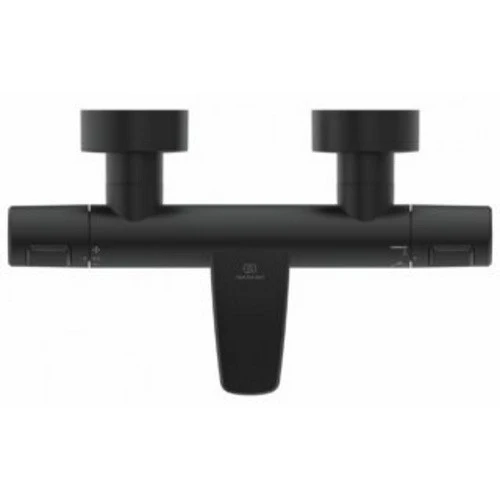 Ideal Standard CeraTherm T25 Baterie cada dus cu termostat, negru mat (silk black)