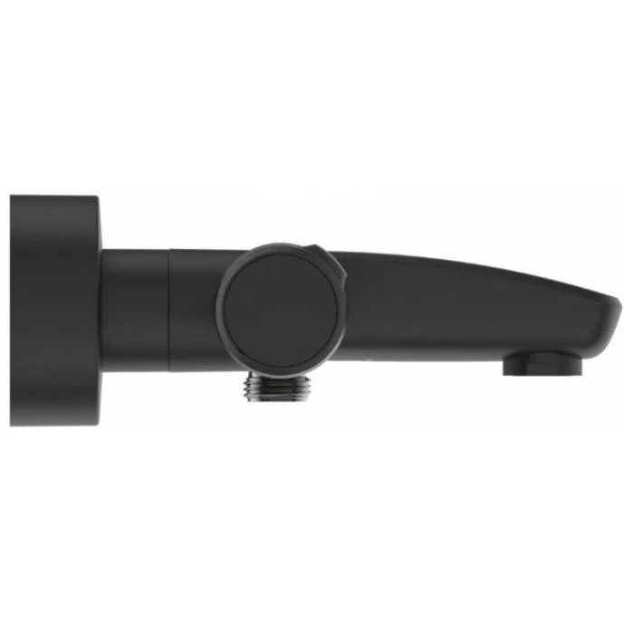 Ideal Standard CeraTherm T25 Baterie cada dus cu termostat, negru mat (silk black)