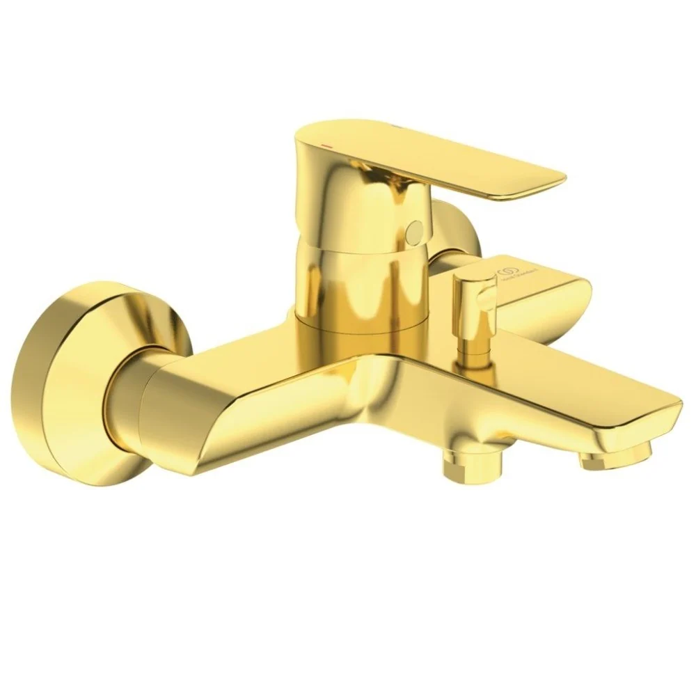 Ideal Standard Connect Air Baterie cada dus monocomanda, auriu mat (brushed gold PVD)