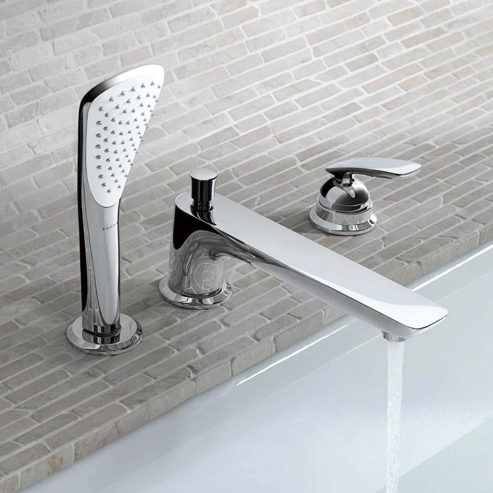 Kludi Balance Baterie cada dus monocomanda cu set dus, montaj pe cada