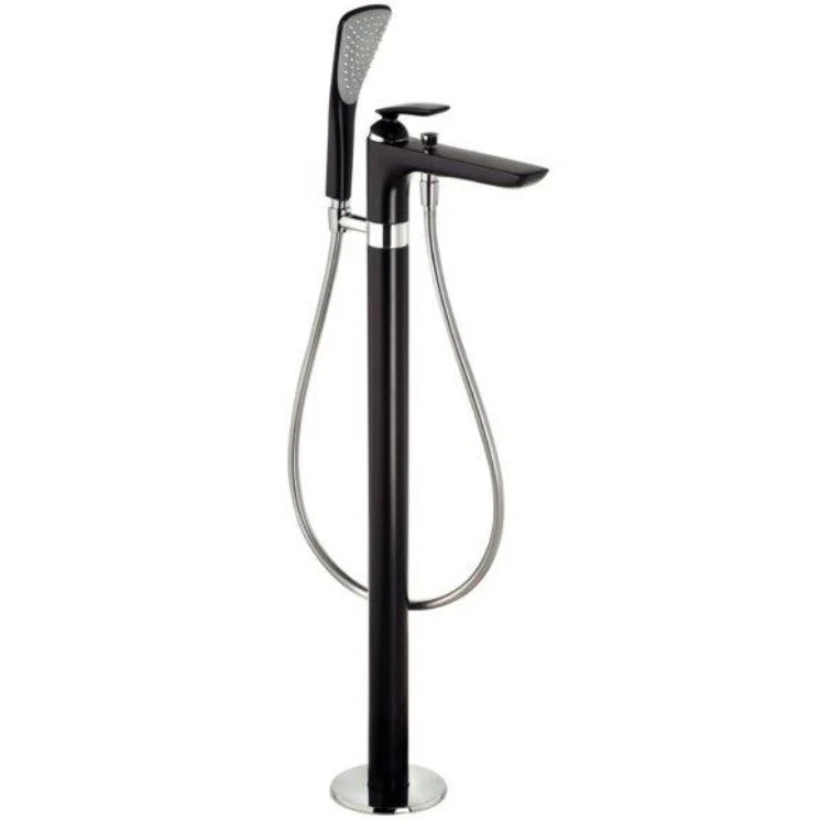 Kludi Balance Baterie cada freestanding, negru mat
