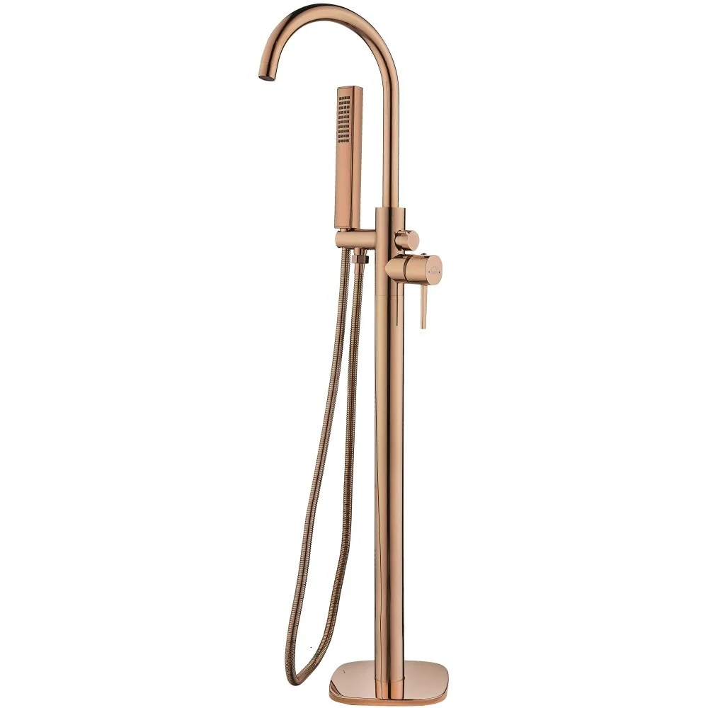 Laveo Pola Baterie cada freestanding, auriu roze (rose gold)
