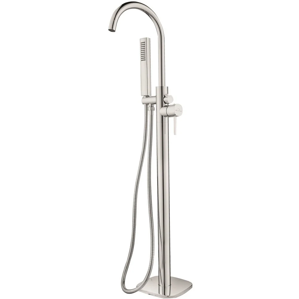 Laveo Pola Baterie cada freestanding, crom