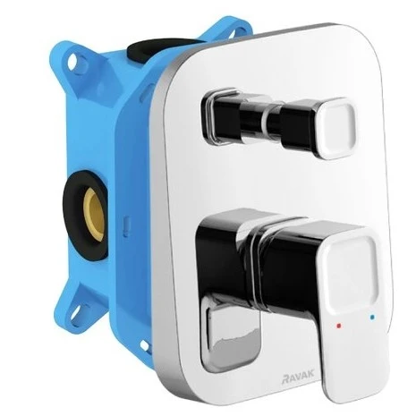 Ravak 10° Baterie cada dus monocomanda pentru unitate incastrabila R-box