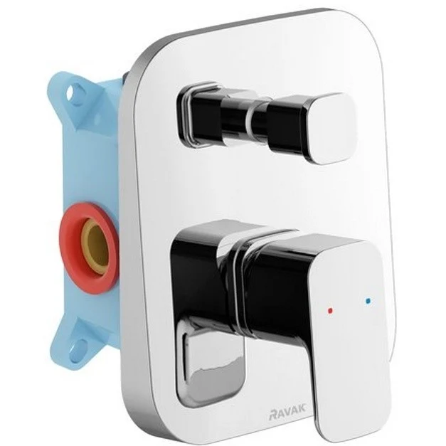 Ravak 10° Free Baterie cada dus incastrata pentru unitate incastrabila R-box