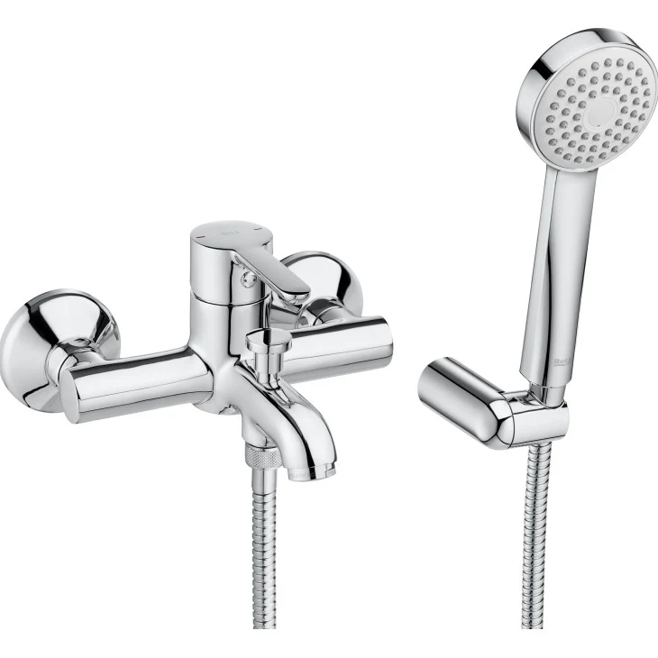 Roca Carelia Baterie cada dus monocomanda, set complet