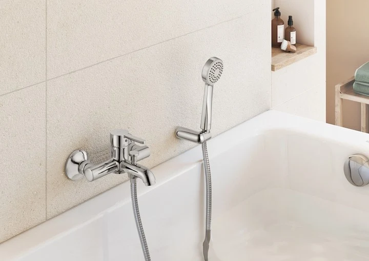Roca Carelia Baterie cada dus monocomanda, set complet