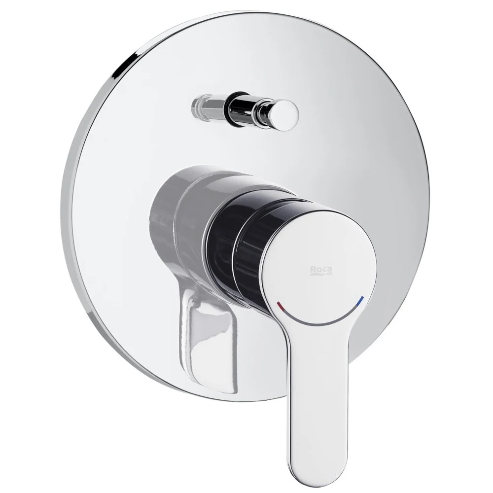 Roca L20 Baterie cada dus incastrata, set complet