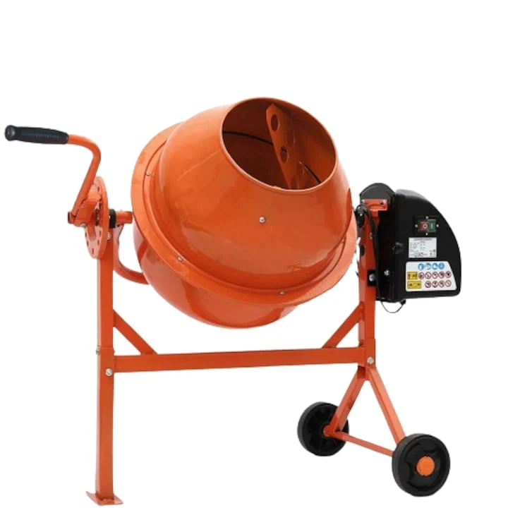 Betoniera 70 L, 220W, portocaliu