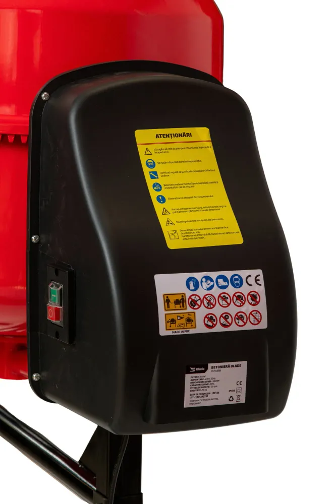 Betoniera semiprofesionala Blade PCM165B, 650W, 165L