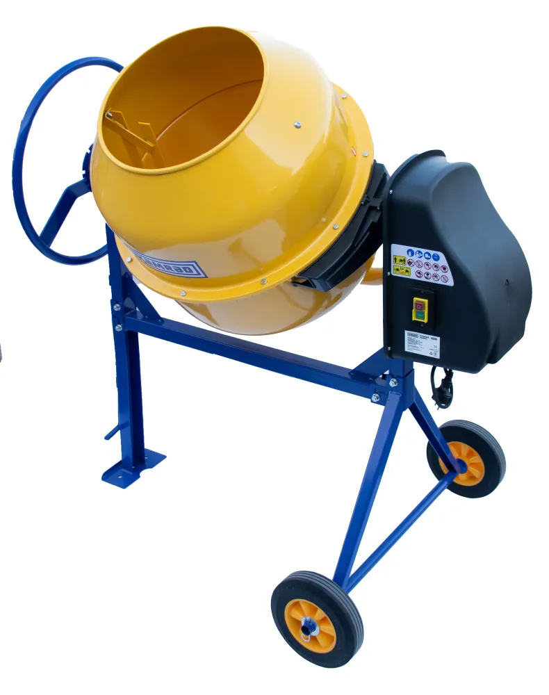 Pachet Betoniera Kamrad PCM650A, 180L, 1000W + Roaba GP 110L