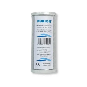 PURION Cartuș de filtrare Big Blue 10x4,5 inch cărbune activ