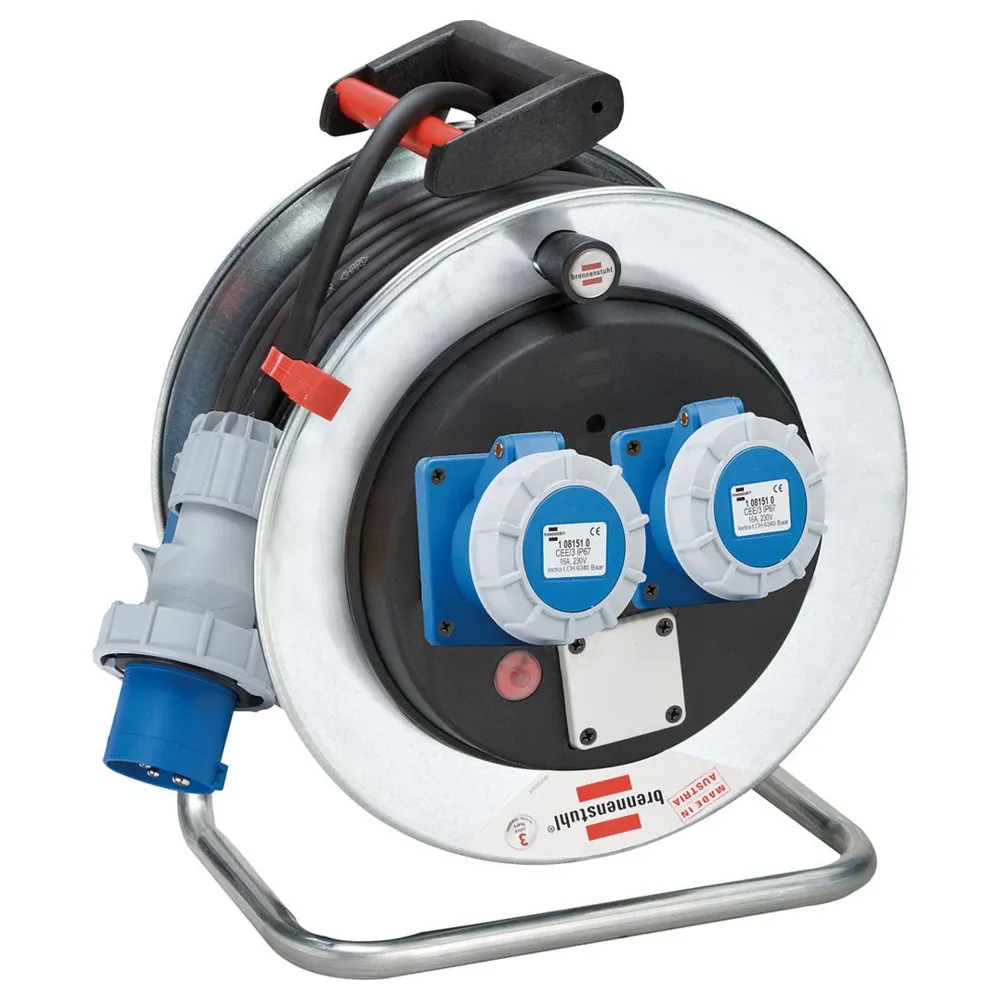 Brennenstuhl Garant CEE/3 SK 290 33m IP67 Bobina cablu
