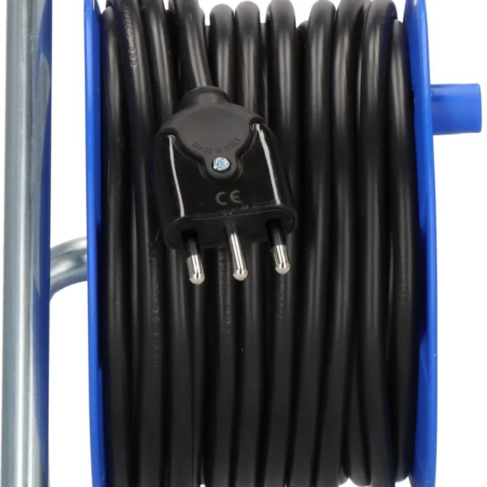 Rolă de cablu Brennenstuhl BAT ST 180 15m cu 4 prize, 3500W