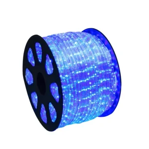 Instalatie Furtun 100m Alb Rece/Albastru , Miracle Light, 2400 LED-uri, Sectionabila, IP65