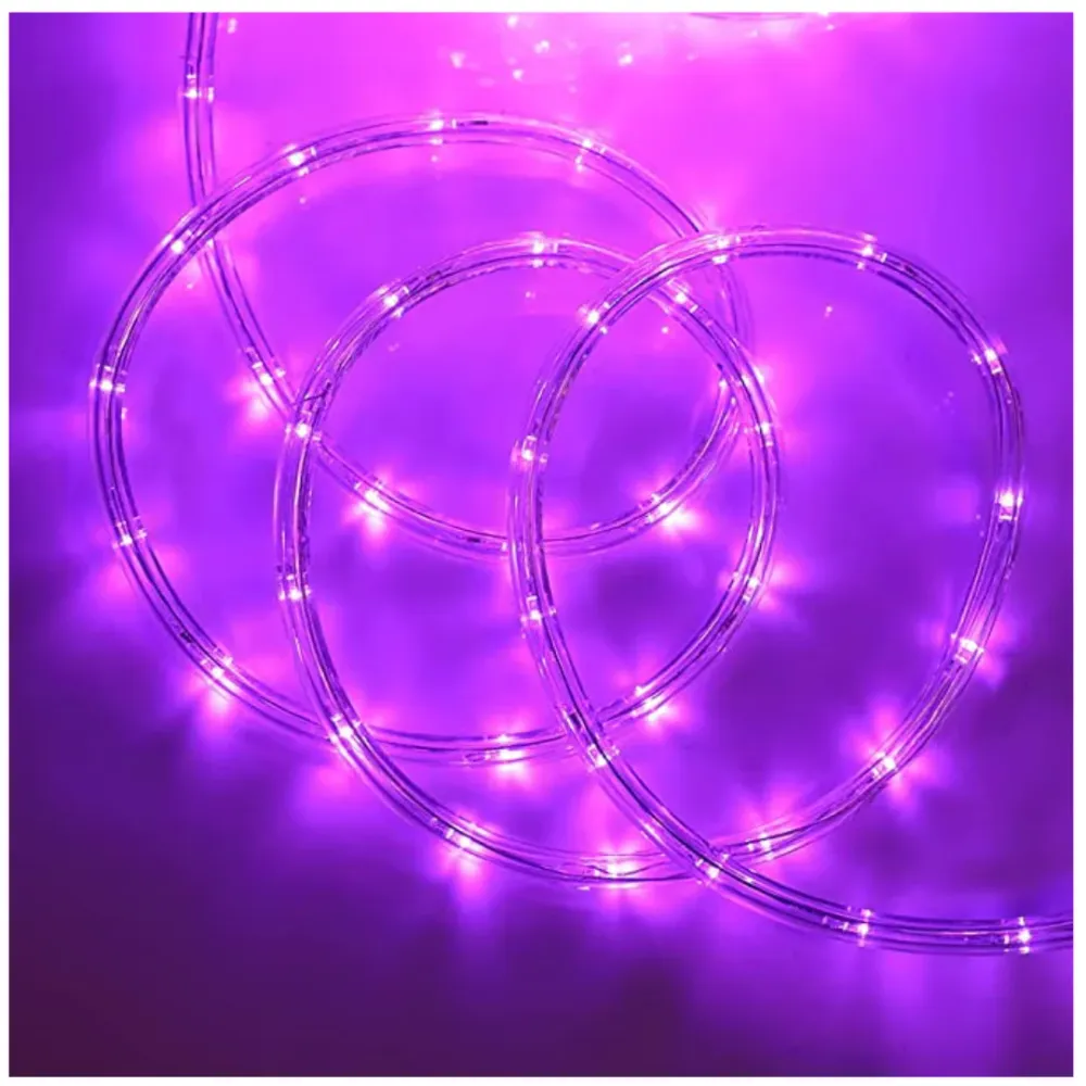 Instalatie Furtun 100m Mov, Miracle Light, 2400 LED-uri, Sectionabila, IP65