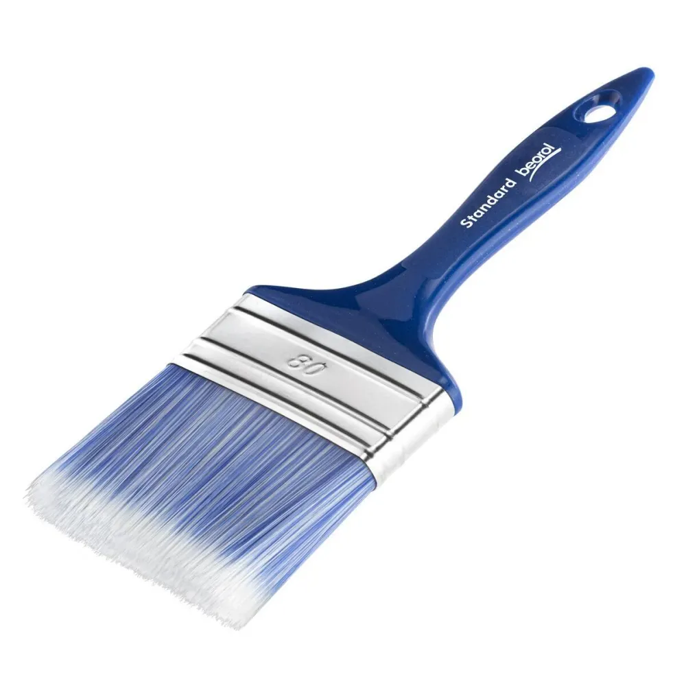 Set 3 pensule pentru vopsele acrilice, latex, 30, 50, 80 mm, Beorol Standard