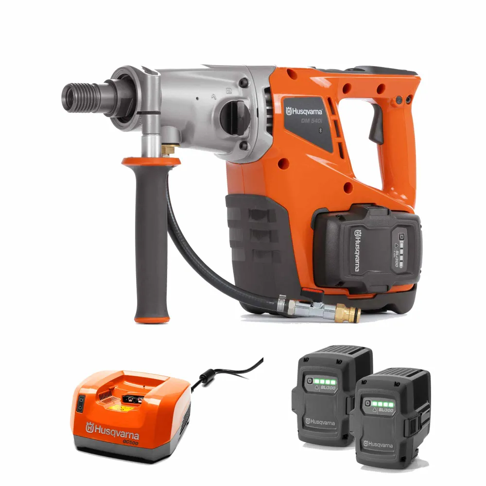 Burghiu cu carote Husqvarna Kit DM 540i 36V 9Ah