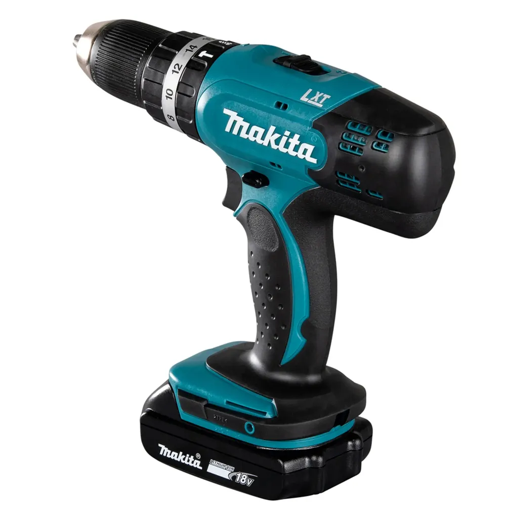 Burghiu cu ciocan Makita DHP453RFJ 18V 3Ah