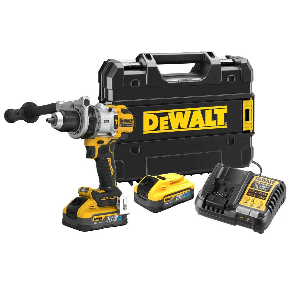 Chei de impact Dewalt DCD1007H2T-QW 18V 5Ah
