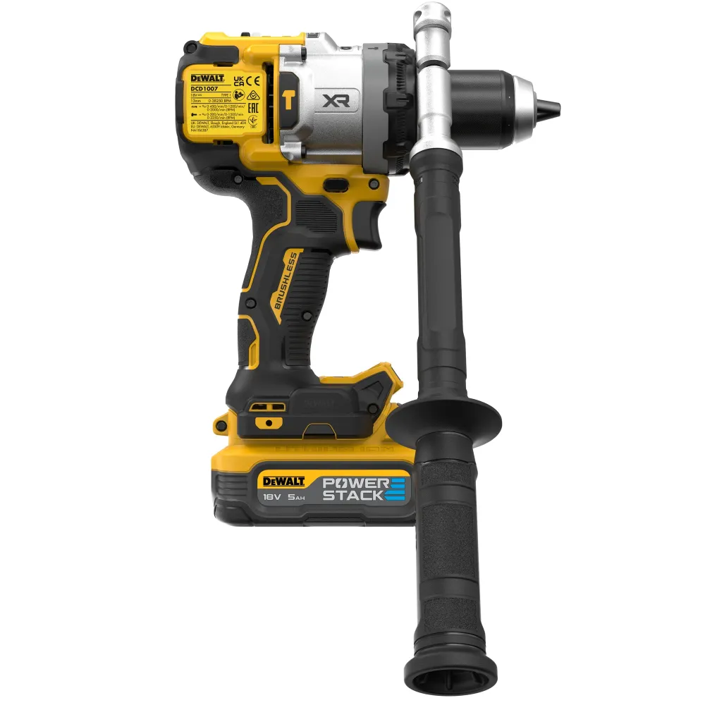 Chei de impact Dewalt DCD1007H2T-QW 18V 5Ah