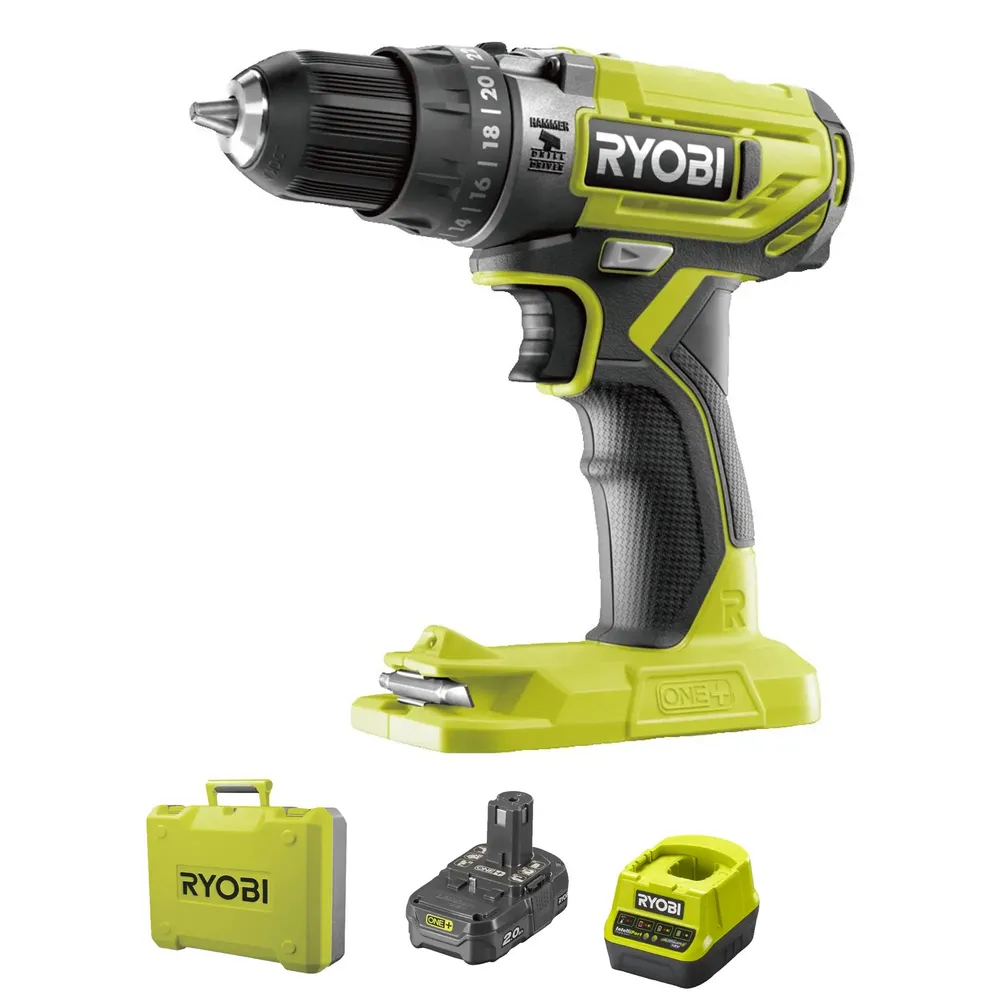 Cheie de impact Ryobi R18PD2-120B 18V 2Ah