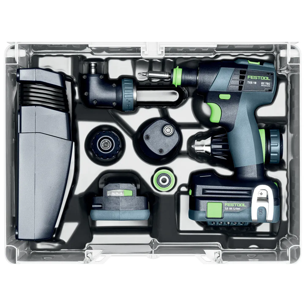 șofer de burghiu Festool Set TXS C 18V 3Ah