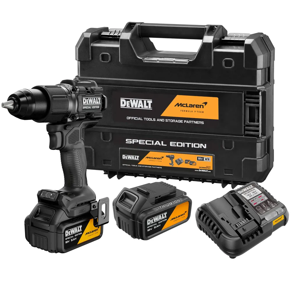 Mașă de găurit Dewalt McLaren DCD86MP2T-QW 18V 5Ah