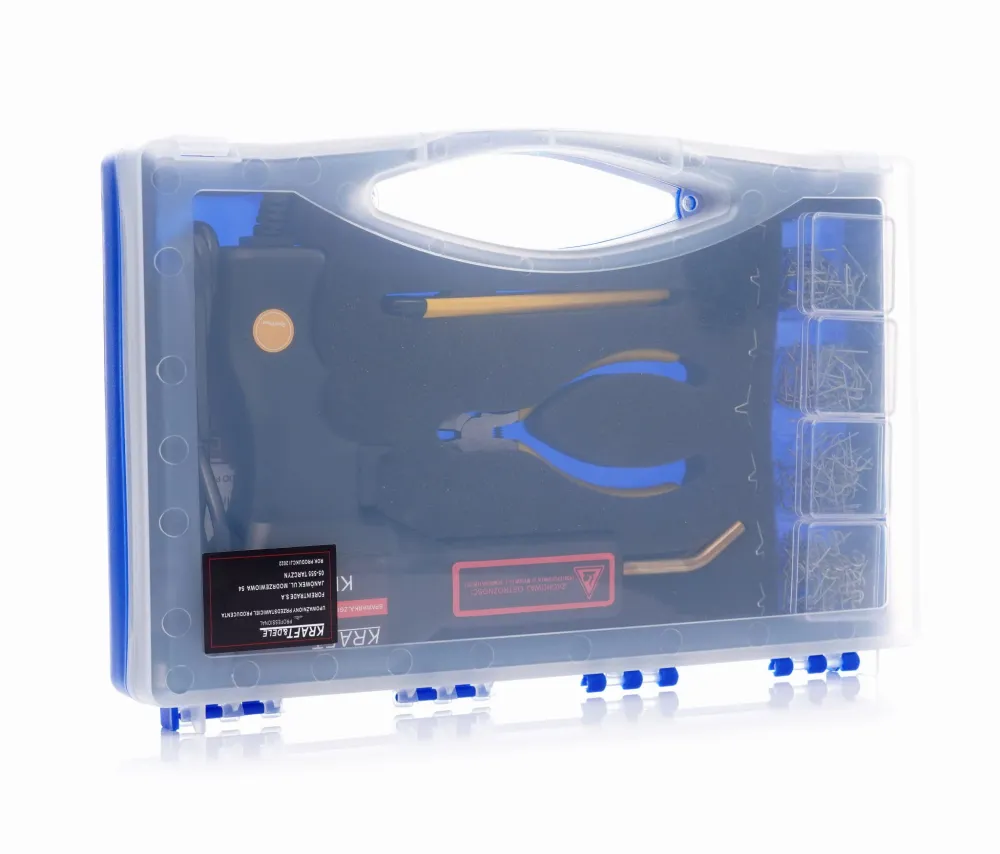 Capsator Plastic 50W 230V 400°C cu 200 Varfuri, Kraft&Dele KD864