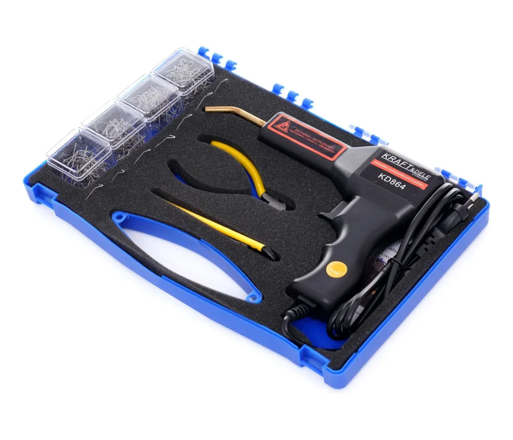 Capsator Plastic 50W 230V 400°C cu 200 Varfuri, Kraft&Dele KD864