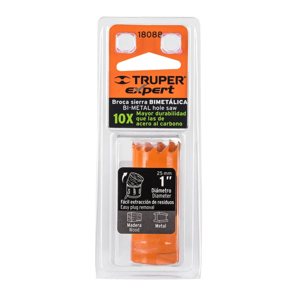 Carota bimetalica 25 mm, Truper Expert
