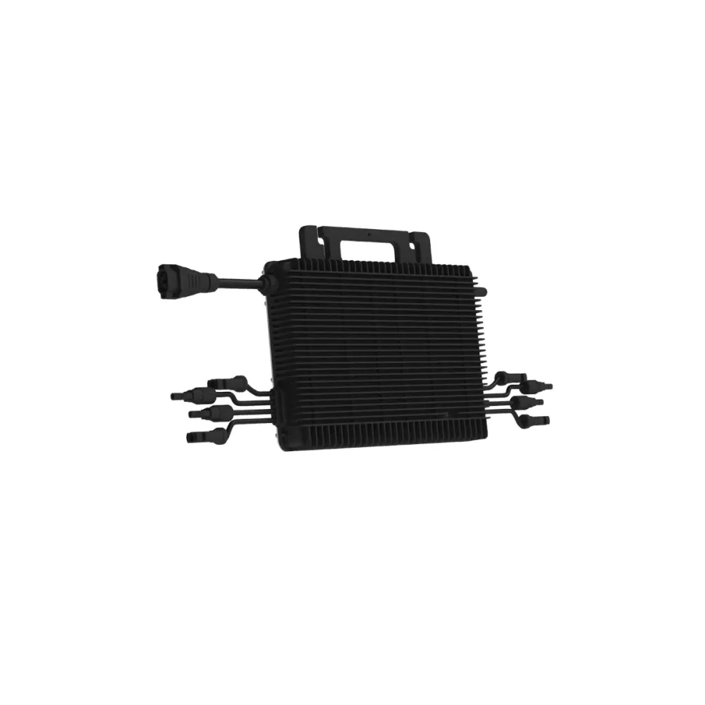 Set centrala electrica balcon 1680Wp - 4x module solare JA full black - Hoymiles HMS-1600-4T