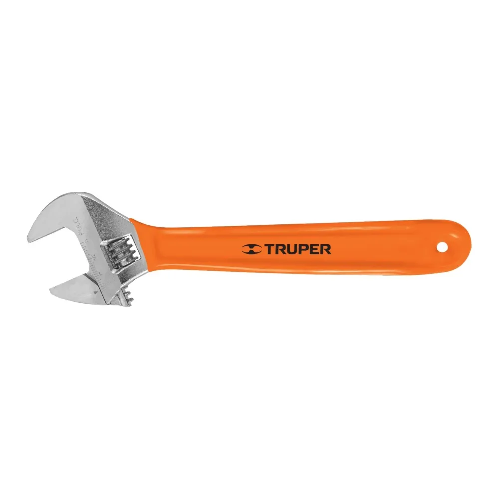 Cheie reglabila de 30 cm / 12" cromata cu maner confortabil Truper