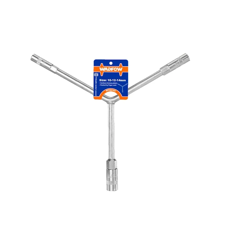 Cheie tubulara tip Y Wadfow, Cr-V, dimensiune 10x12x14mm