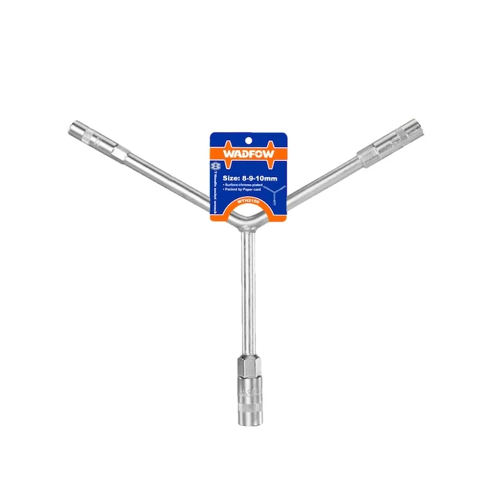Cheie tubulara tip Y Wadfow, Cr-V, dimensiune 8x9x10mm