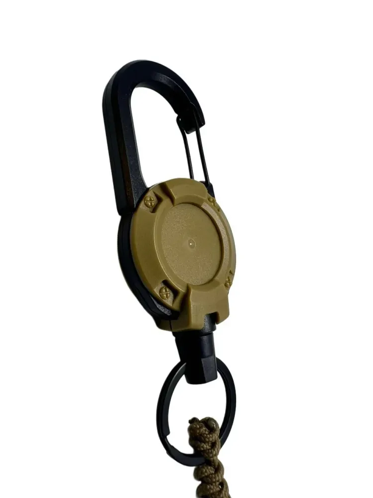 Breloc Talon Micro Cheie Universala Coyote pentru Catuse cu Cablu Retractabil Drop Zone